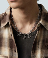 N.W.D イニシャルチェーンネックレス