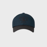 SYMBOL LOGO BALL CAP (NAVY/BROWN)
