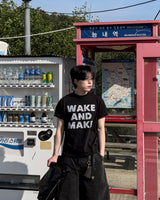 Wake Regular Short Sleeve T-shirt