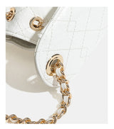 Premium Crocodile Pattern Chain Square Bag - Luxurious Crocodile Pattern Bag
