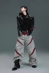 Deconstructed Banana Cargo Pants