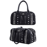 SEXXDEVIL“XX”Studded Leather Handbag