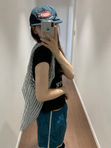 クリアストライプショルダーバッグ (3color)