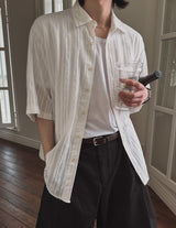 Lopez Net Half Shirt