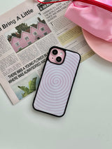 PINK Circle EPOXY CASE