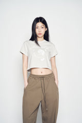 25SS ADLV BALLOON WIDE PANTS ESSENTIAL COCOA
