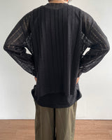 River see-through knit