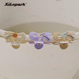 Cute dopamine bow-shaped grab clip