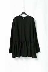 shirring layered cotton ops(3colors)