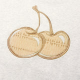 BIG CHERRY スウェットTシャツ - OATMEAL