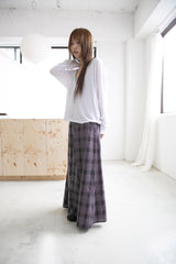 lace v-neck loose top(3colors)