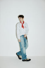 Column Sweat-Shirts (Salted-White)