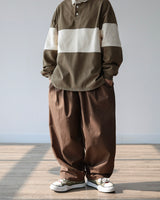  WORK WIDE BALLOON PANTS 