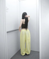 ラバー レース コルセット トップ (4colors)