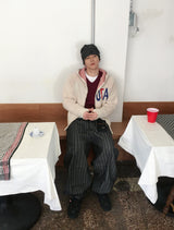 No.1568 USA fh KNIT ZIP-UP (3color)