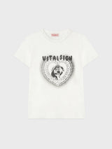 Heart Lace Rabbit T-shirt