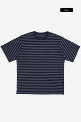 ベリンピグメントストライプTシャツ