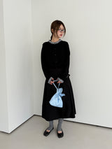 fancy buckle wrap skirt 