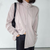 ストリングハイネックシャツ -3colors
