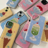 サマーデザートハードジェルケース_アイスクリーム
