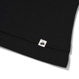 KIRSH PLAIN DOUBLE LAYERED T-SHIRT - BLACK 