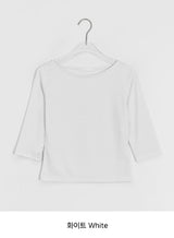 Chiri Boatneck Three Quarter Tee