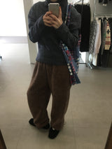 Jacquard Winter Jogger Pants (2color)