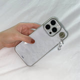 [MADE] [+MagSafe] ヴィンテージレーススマホケース (グラスシルバーバンパー)