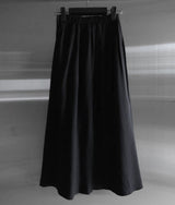 Raven Scarf Blouse Two-Piece Set
