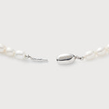 Oval Pearl Necklace