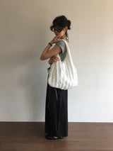 Shiri Ruffle Shopper Bag (2color)