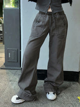 Slim Shape Pocket Banding Pants
