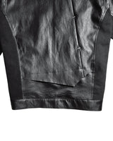 EX LEATHER JACKET BLACK