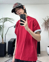 Ed High-Density Roll-Up Color Matching Short Sleeve Tee
