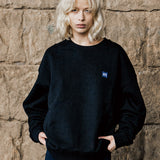 MVR PATCH LOGO SLEEK SWEATSHIRT BLACK