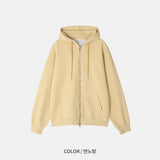 two way hood zip up