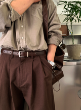 Monogram Belt