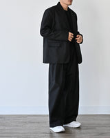 WIT TR WIDE SLACKS BK 