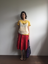 Root frill tiered skirt (3color)