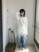 chiffon layered skirt