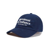 L'ENFANCE BALL CAP (NAVY)