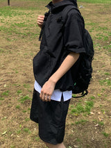 Terry Anorak Nylon Hooded Setup