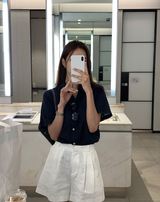 Kemme Ice Linen Short Sleeve Shirt / 5 colors