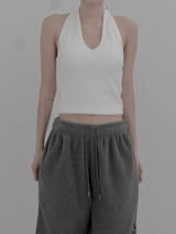 Marsh Fur Halter Neck Sleeveless