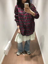 Epi check shirt (2color)