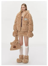 13DE MARZO Bear Costume Down Jacket