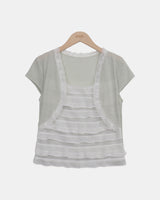 Multe Bolero Short Sleeve T-Shirt