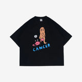 PEANUT STAIN - ワッツユアサインゾディアックキャンサーボクシーTシャツ