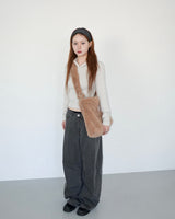 Teddy fluffy big bag _ camel
