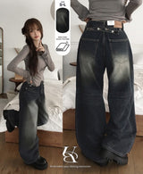 peer bizzo button denim pt
